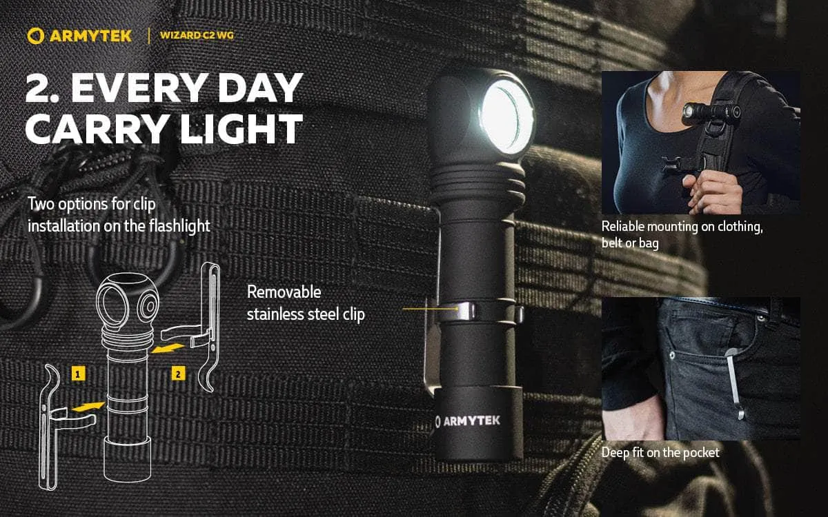 Armytek Wizard C2 WG Magnet USB