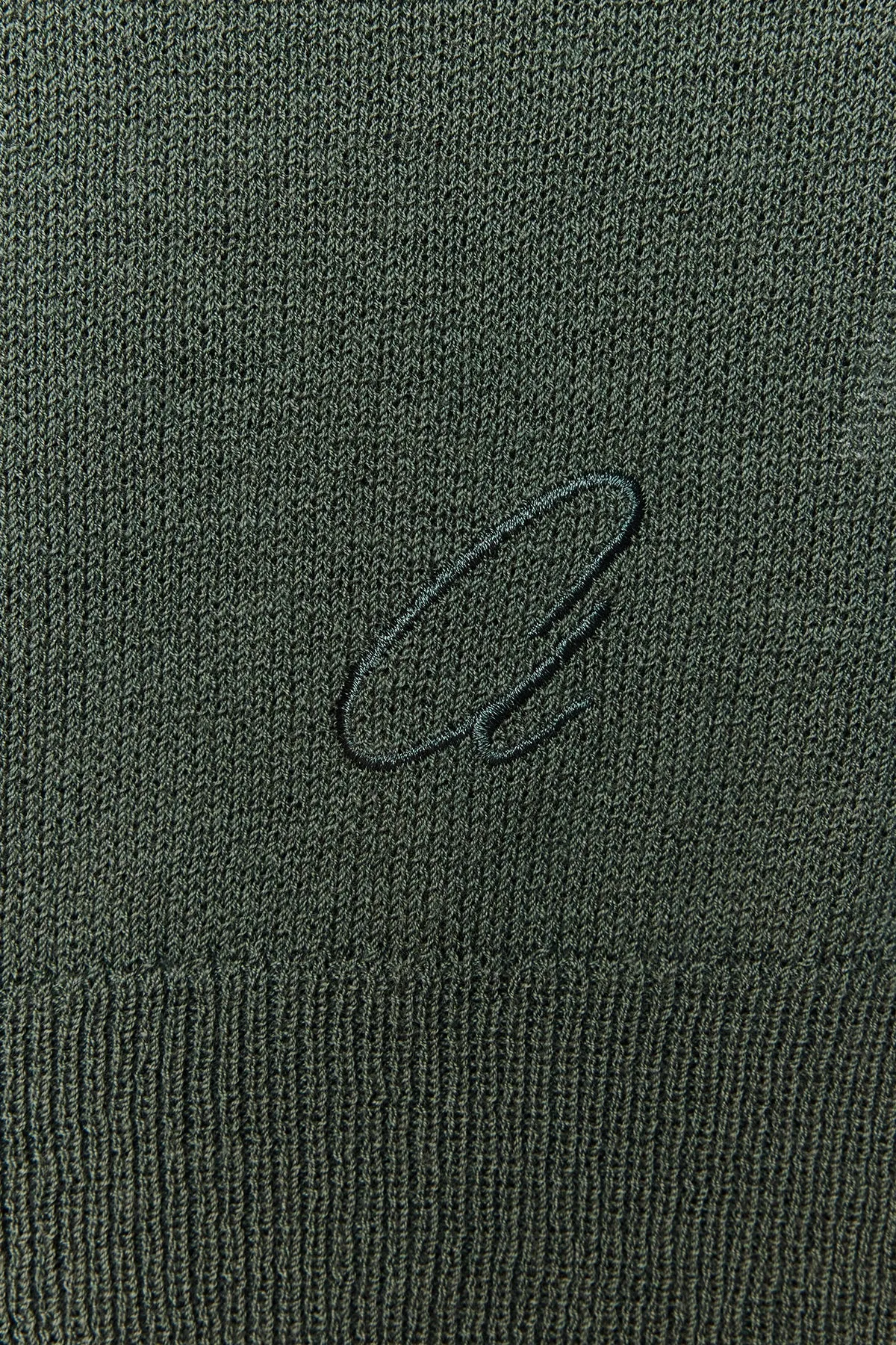 Asher - Green Crewneck Knit