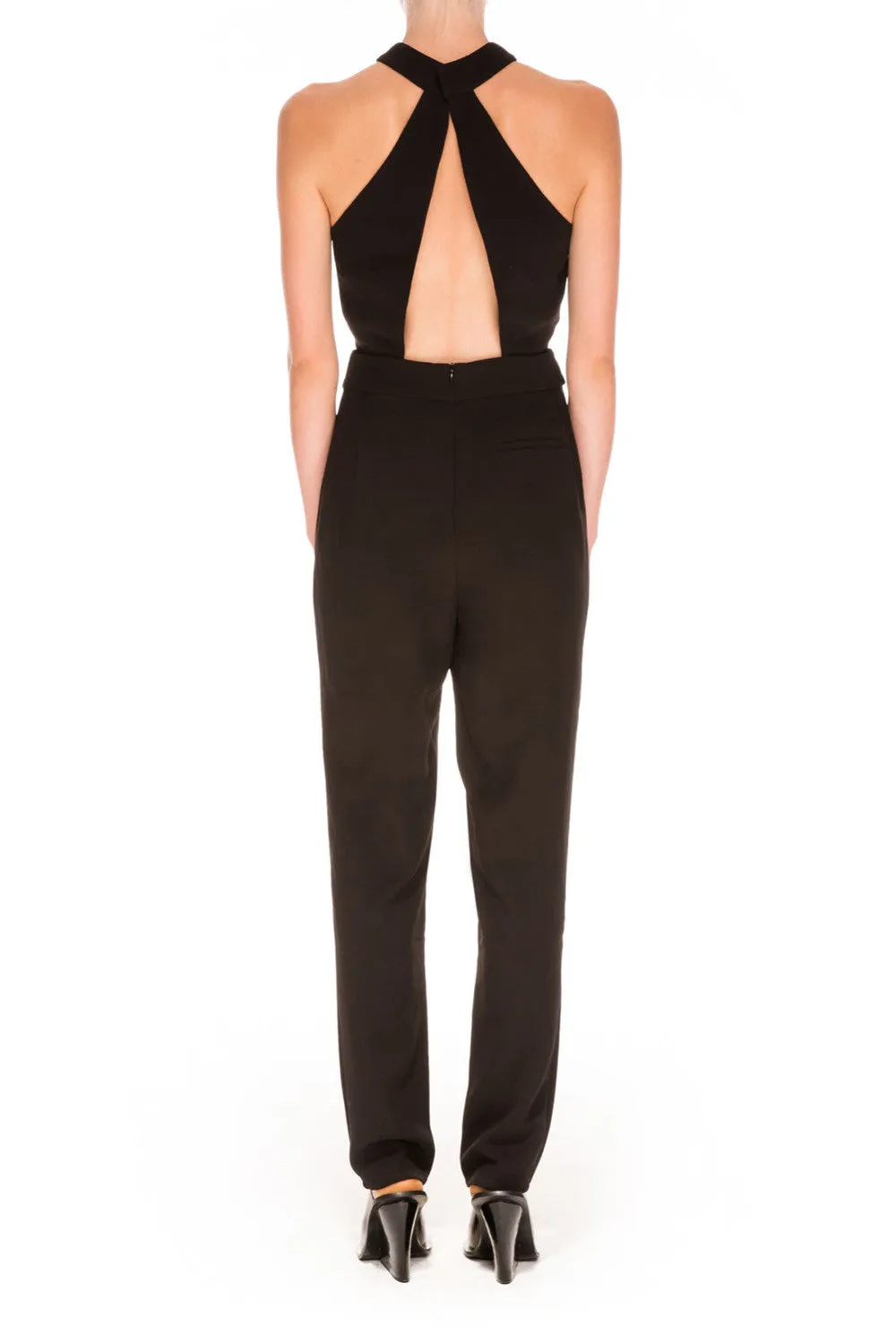 Breaking Hearts Jumpsuit - Black