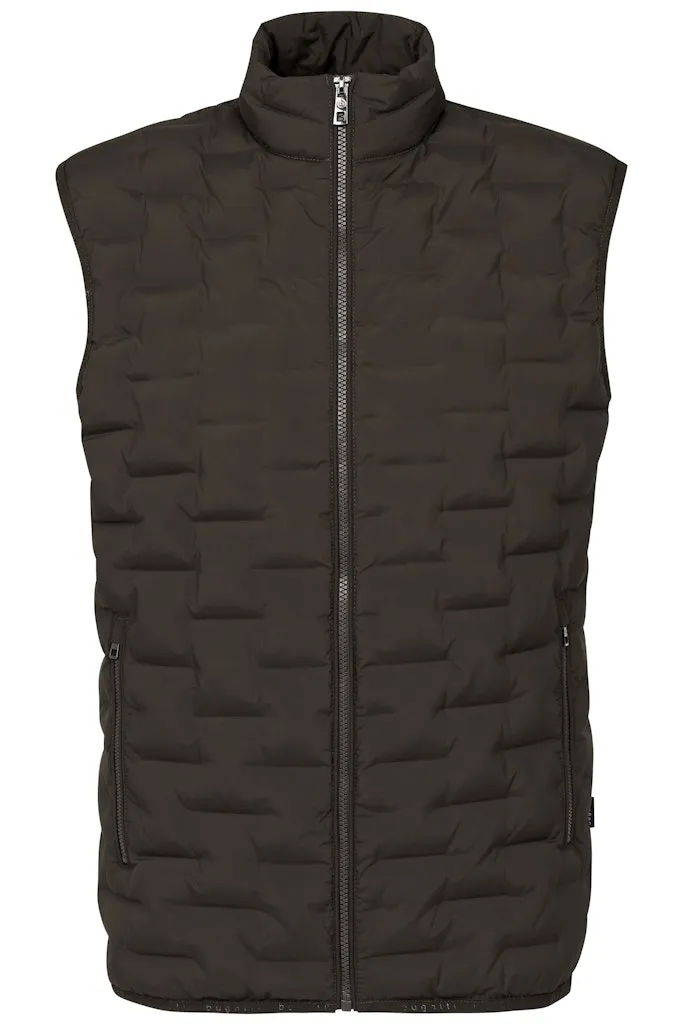 Bugatti - Gilet, Dark Green