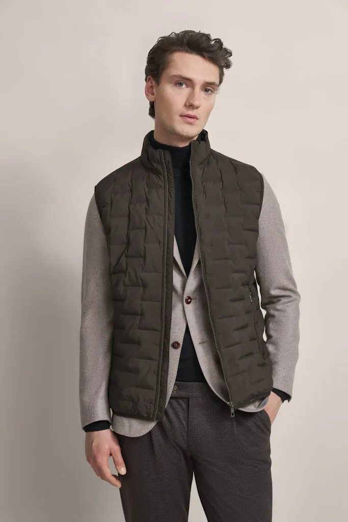 Bugatti - Gilet, Dark Green