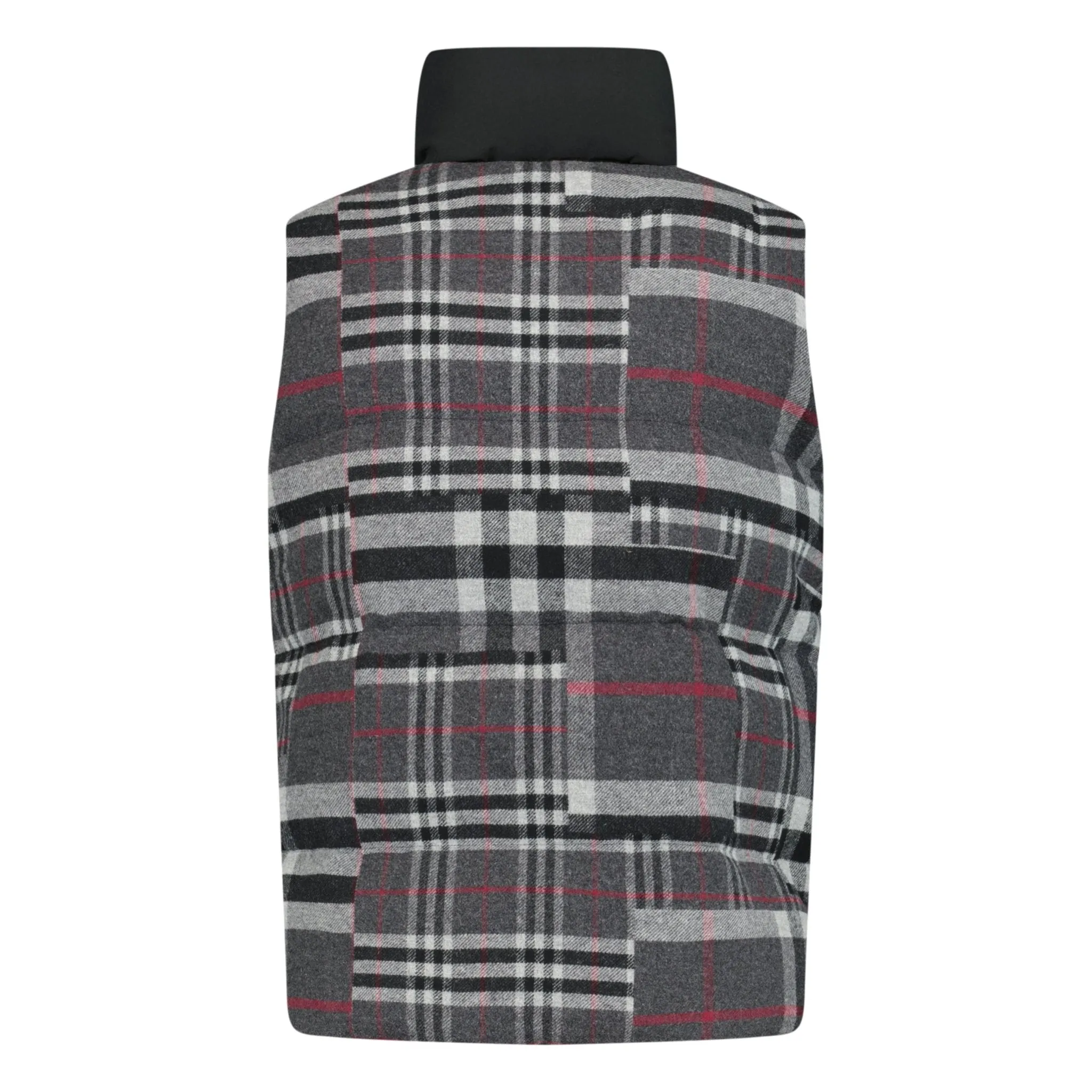 Burberry 'Kenwick' Check Gilet Dark Grey