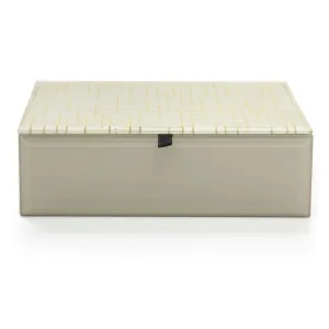 Cream Gold Graphic Box (A D)