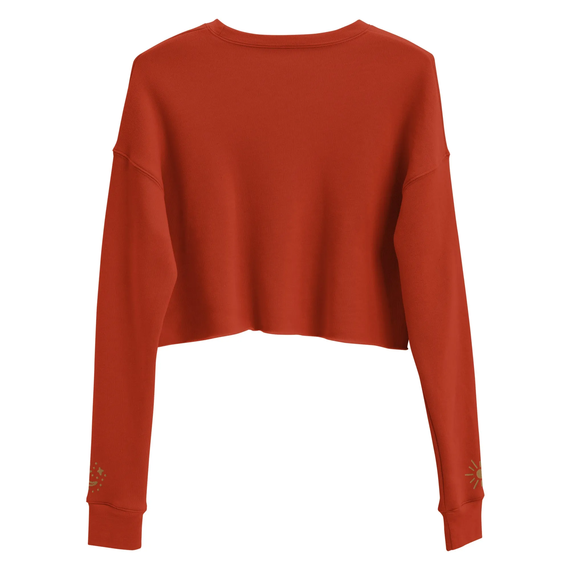 Embroidered Crop Sweatshirt - TWCC