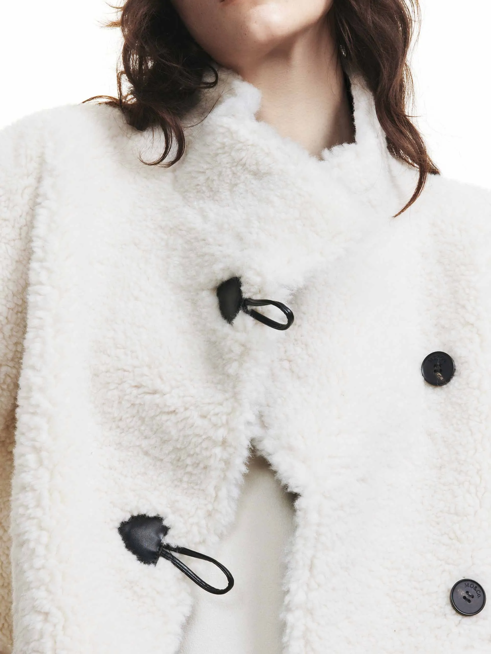 Faux Shearling Coat