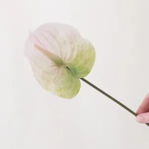 Faux White Anthurium Tropical Wedding Flower