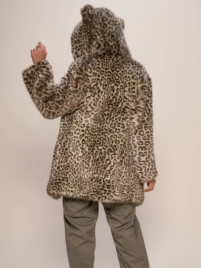 Forest Leopard Luxe Classic Faux Fur Coat | Women's