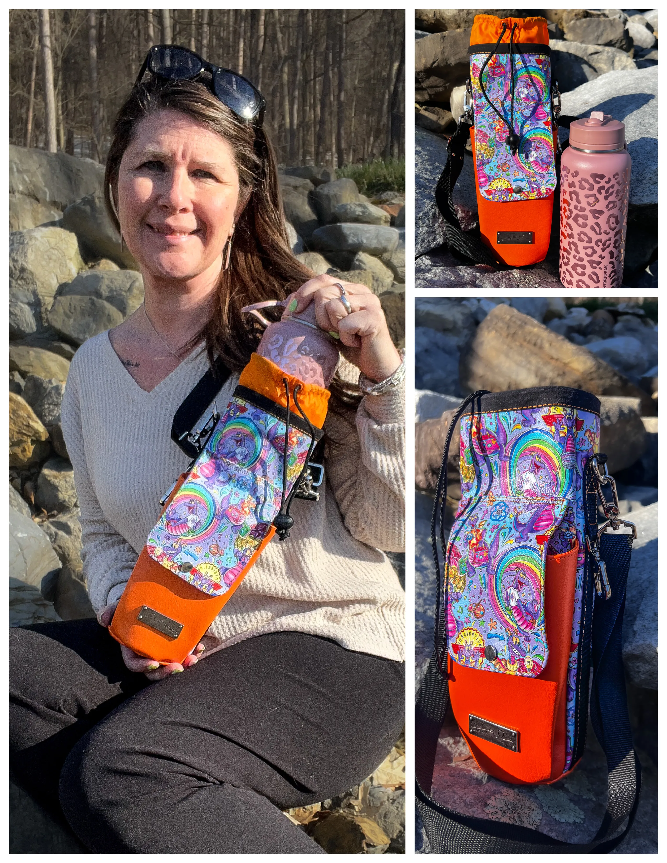 Hydro Water Bottle Sling Carrier Pattern