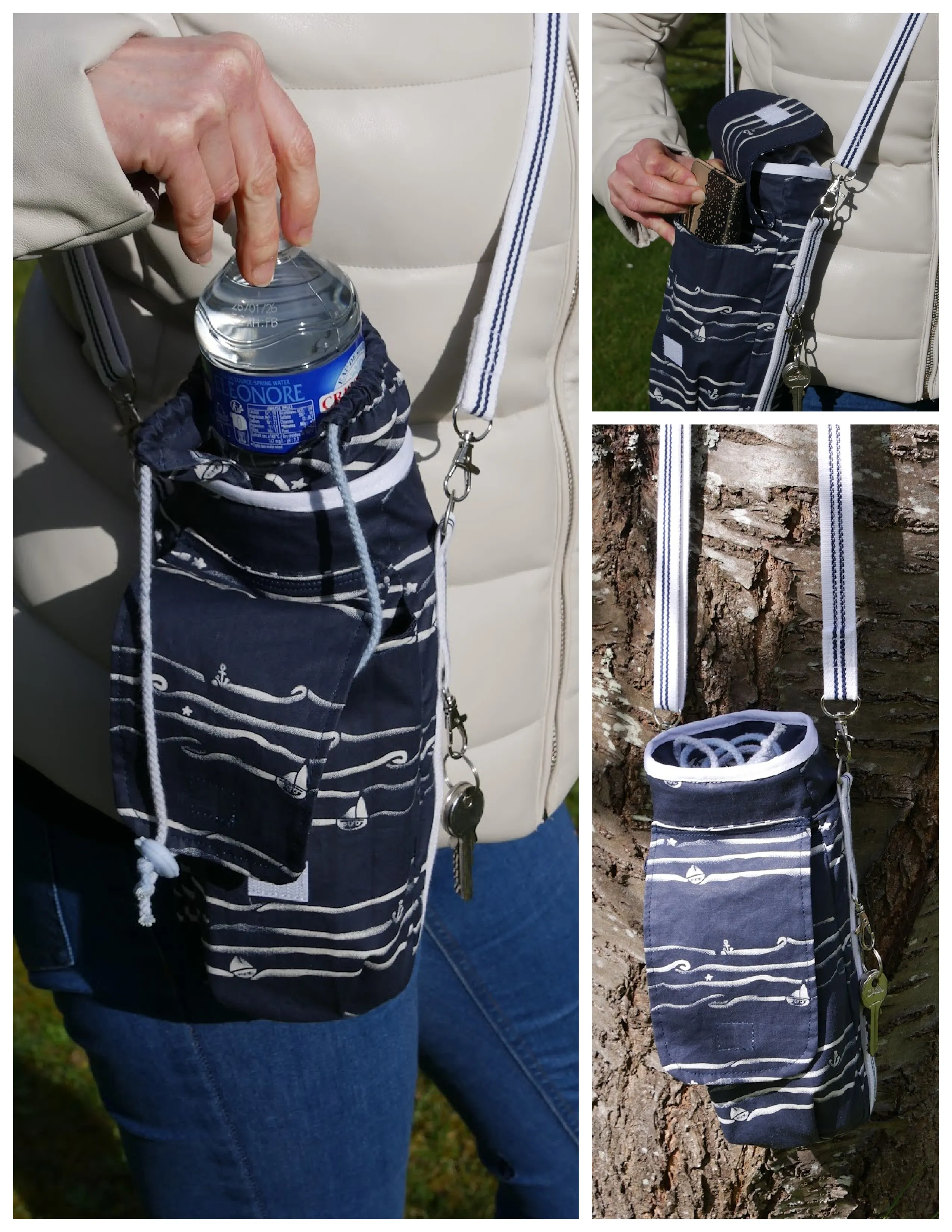 Hydro Water Bottle Sling Carrier Pattern