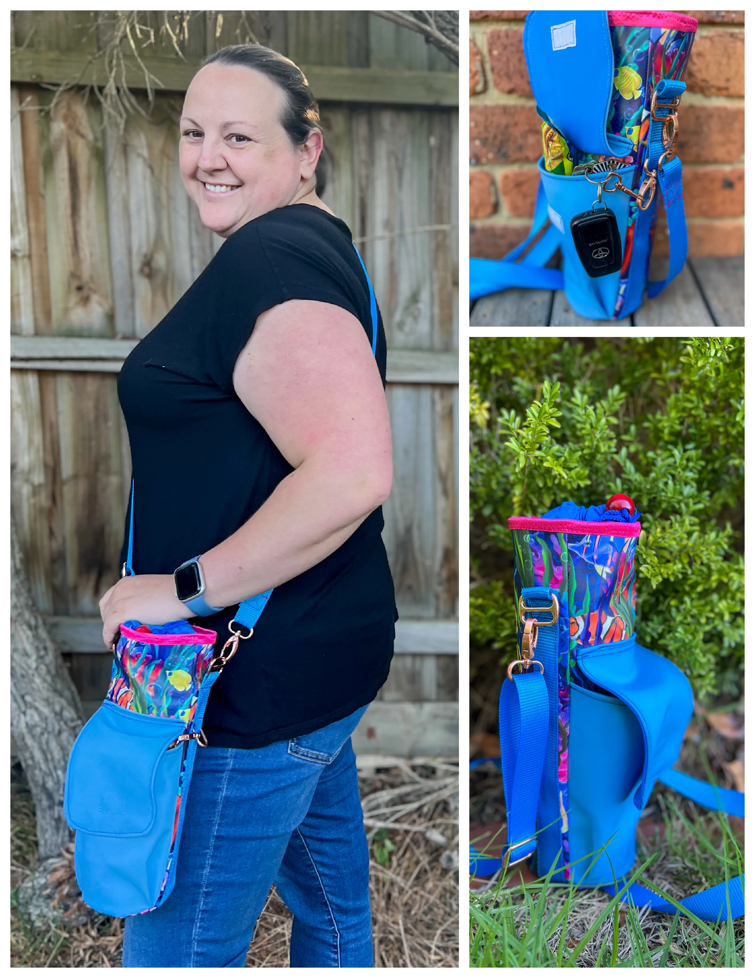 Hydro Water Bottle Sling Carrier Pattern