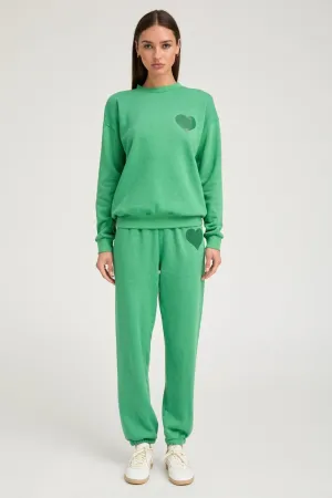 Jade Heart Sweatpants