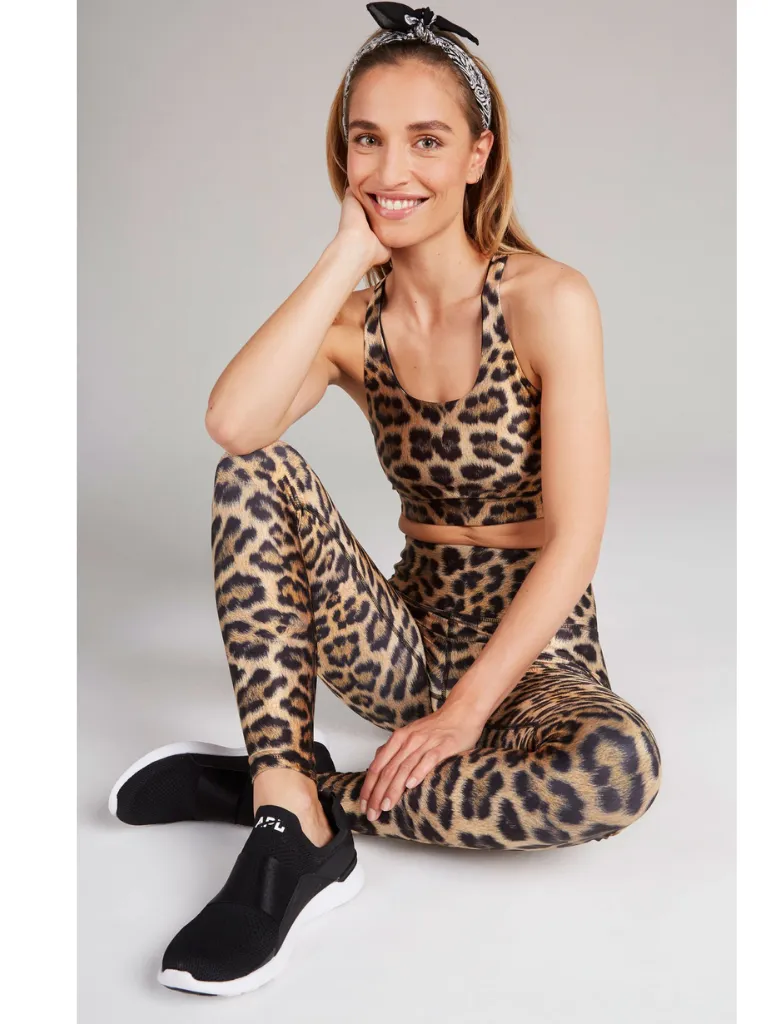 Leopard Goals High Rise Leggings