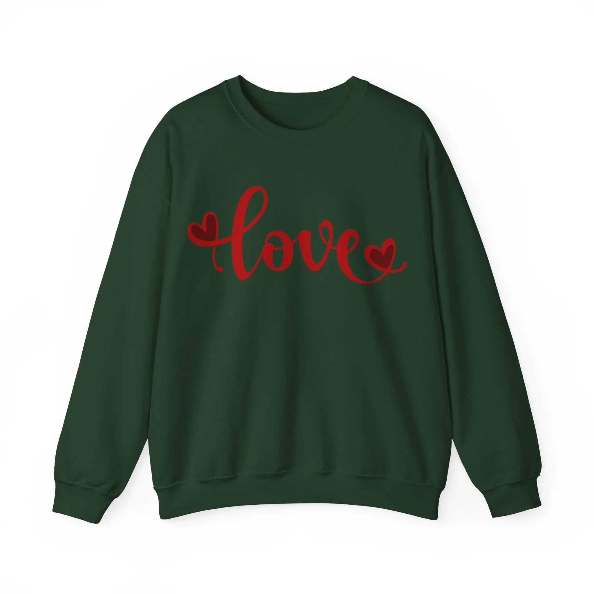 Love Crewneck Sweatshirt - Cozy Unisex Pullover