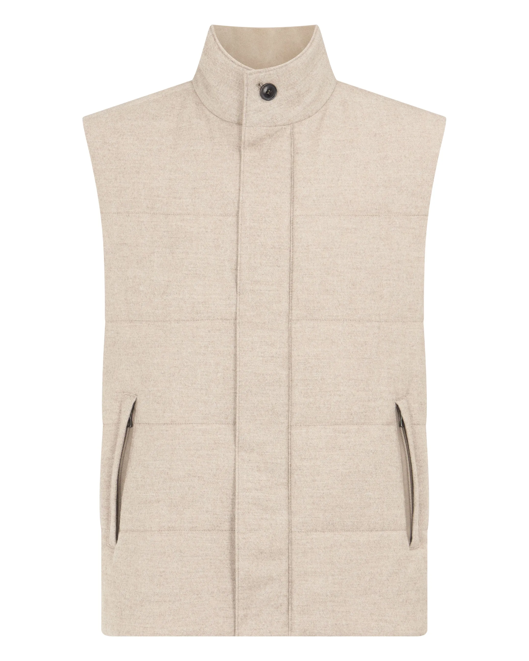 Men's Vancouver Gilet Beige Brown