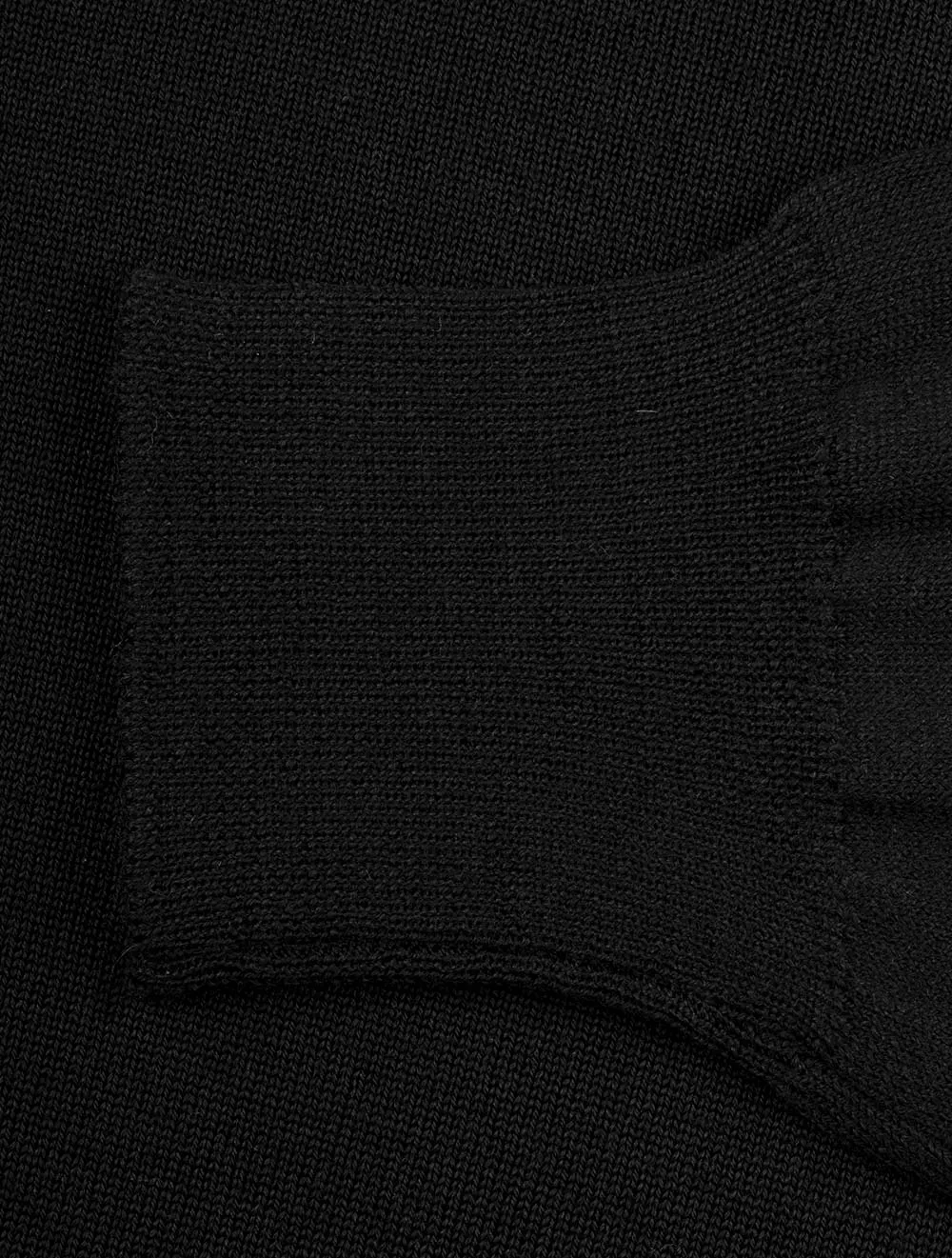 Merino Turtle Neck Black