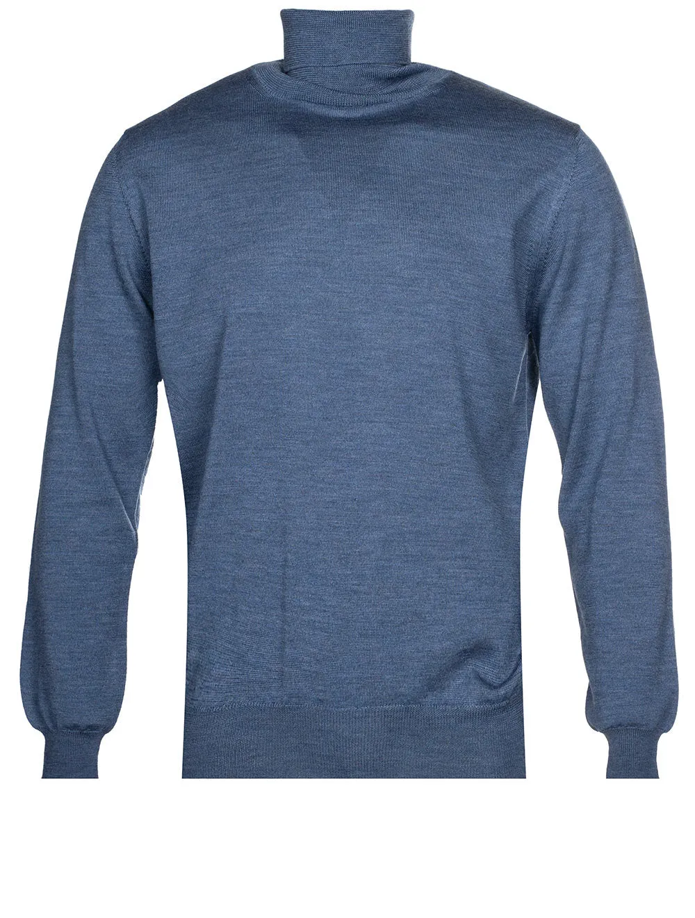 Merino Turtle Neck Blue