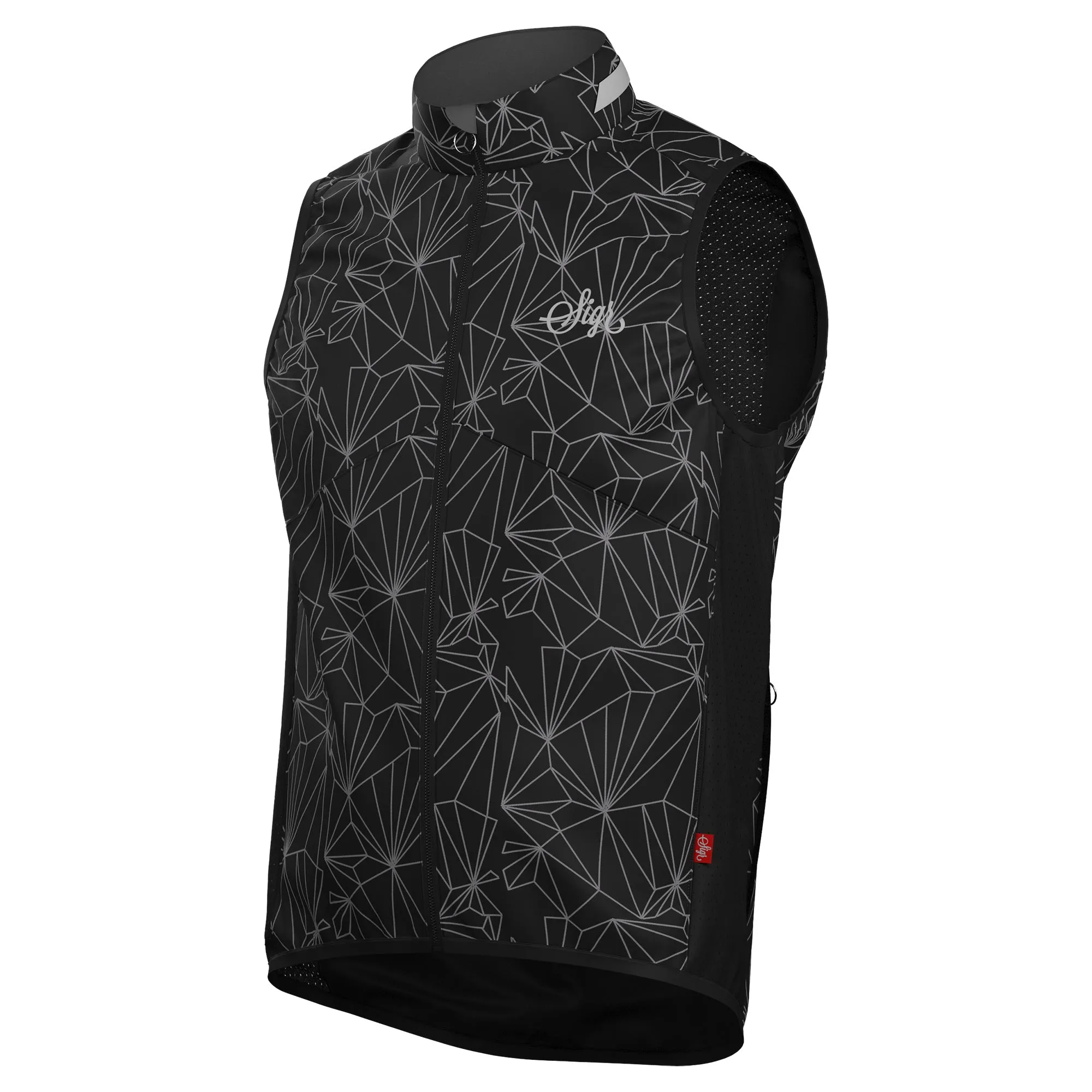 Norrsken Ice Men's Reflective Packable Wind Gilet