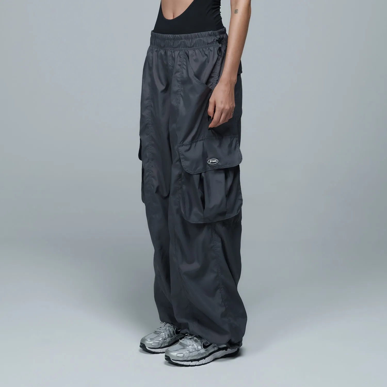 Parachute Cargo Pants - Grey