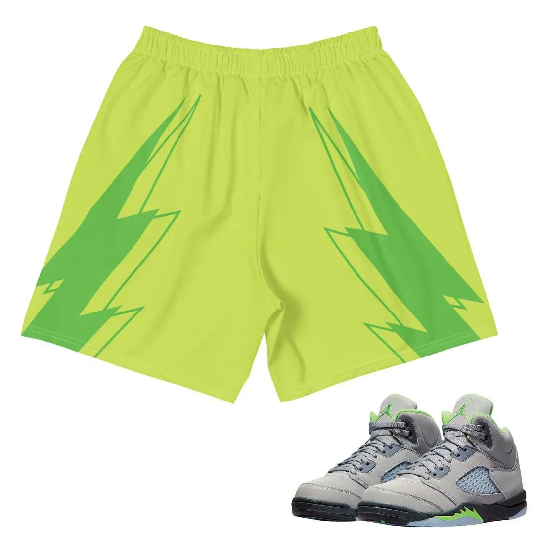 Retro 5 Green Bean Shorts