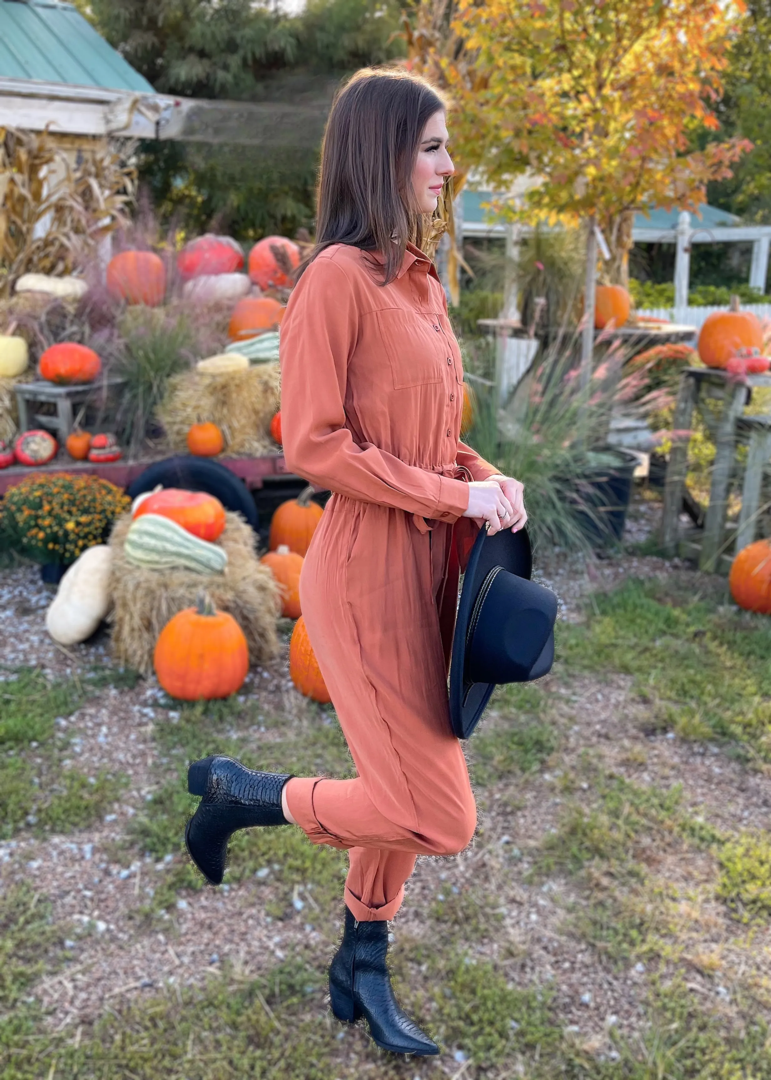 Velvet Heart Rory Jumpsuit | Toffee