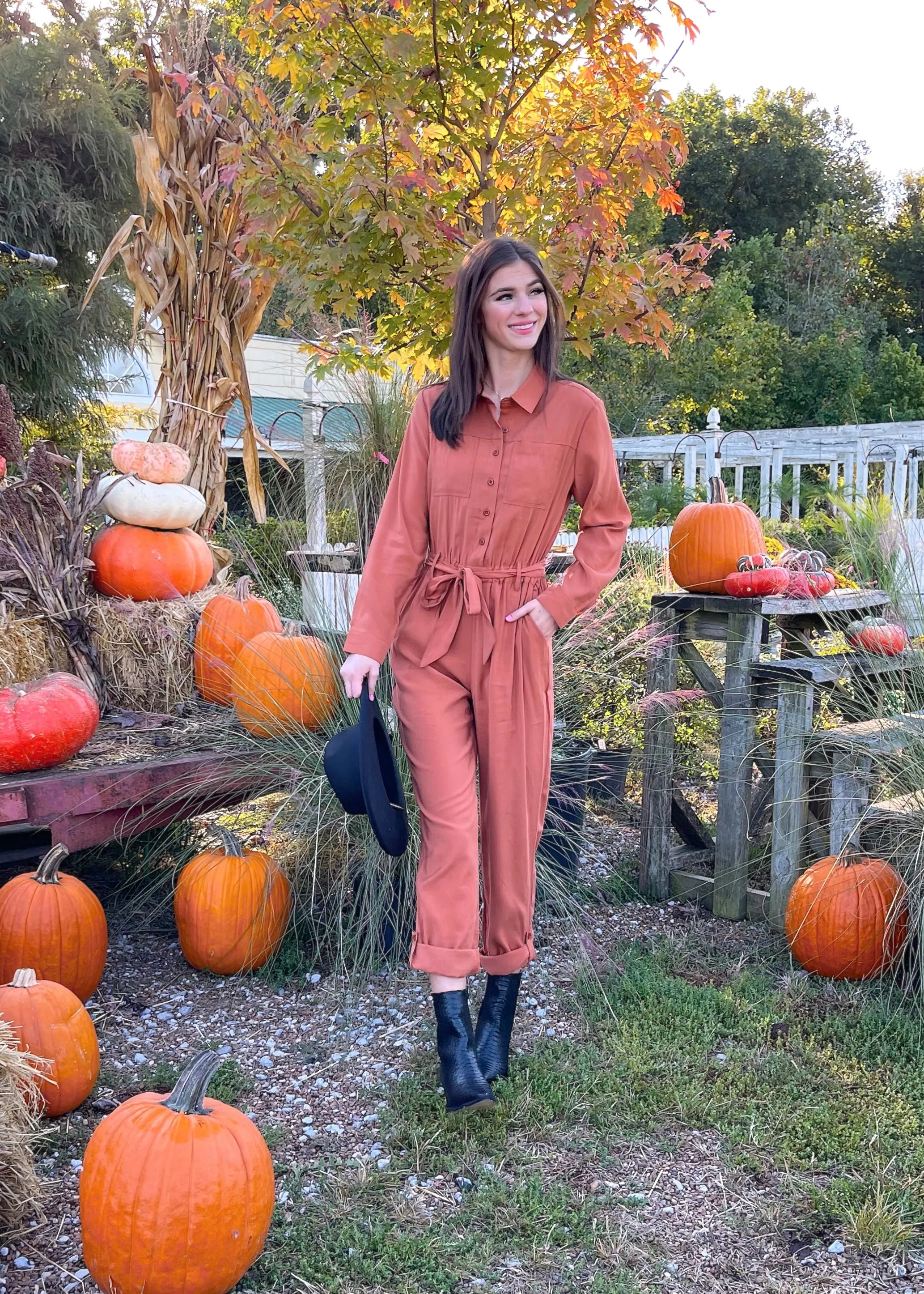 Velvet Heart Rory Jumpsuit | Toffee