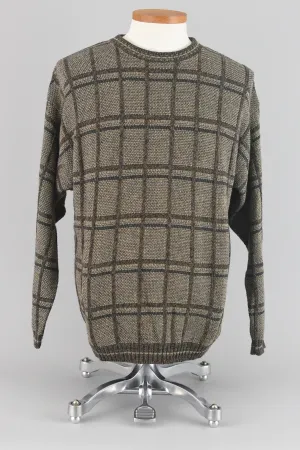 Vintage Brown Slouchy Sweater David Taylor Men's Large